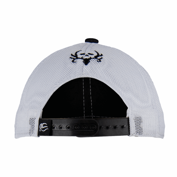 Black/White Bone Collector Logo Snapback