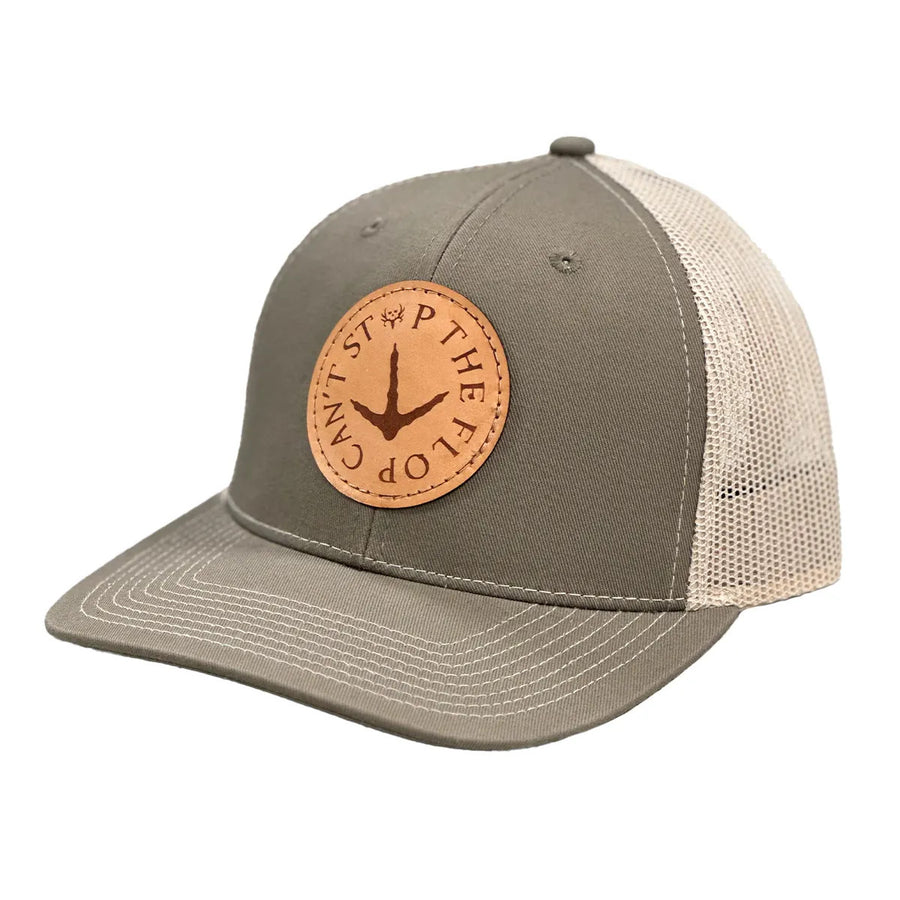 bone collector cstf olive patch hat angled