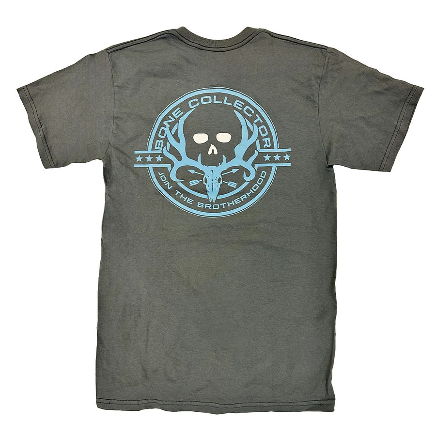 bone collector join the brotherhood tee back