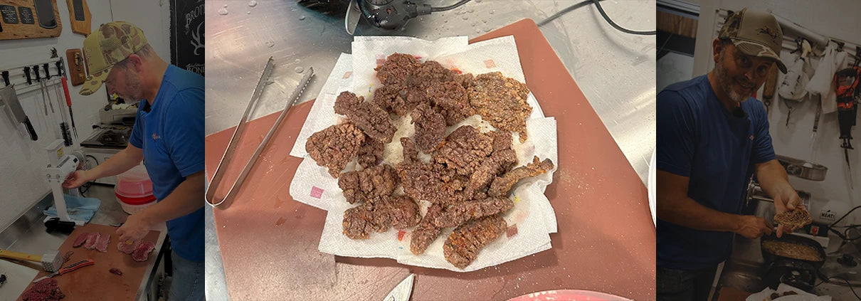 michael waddell deer cube steak recipe feature