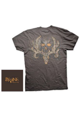 Bone Collector  Camo Logo - Chocolate