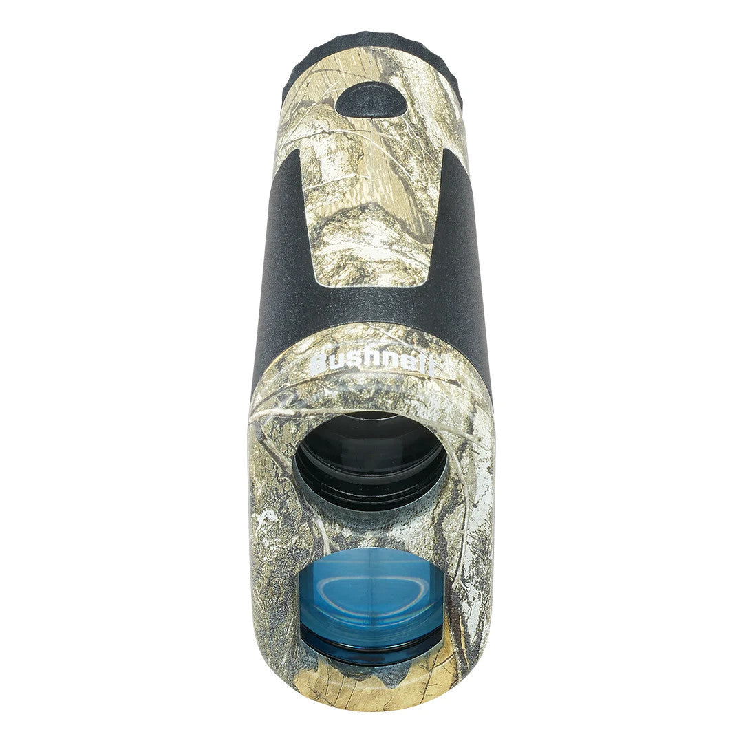 6x25 Bone Collector 850 Real Tree Edge Laser Rangefinder front view