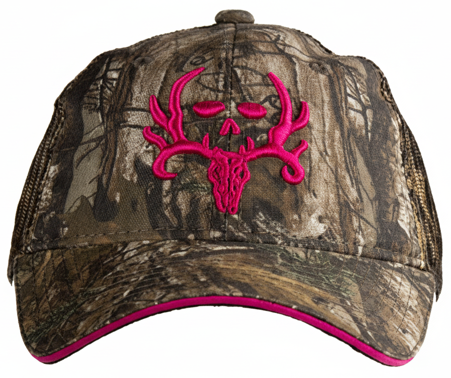 Womens Blaze Pink Realtree Camo Hat