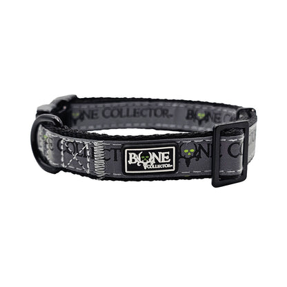 Bone Collector Reflective Pet Collar
