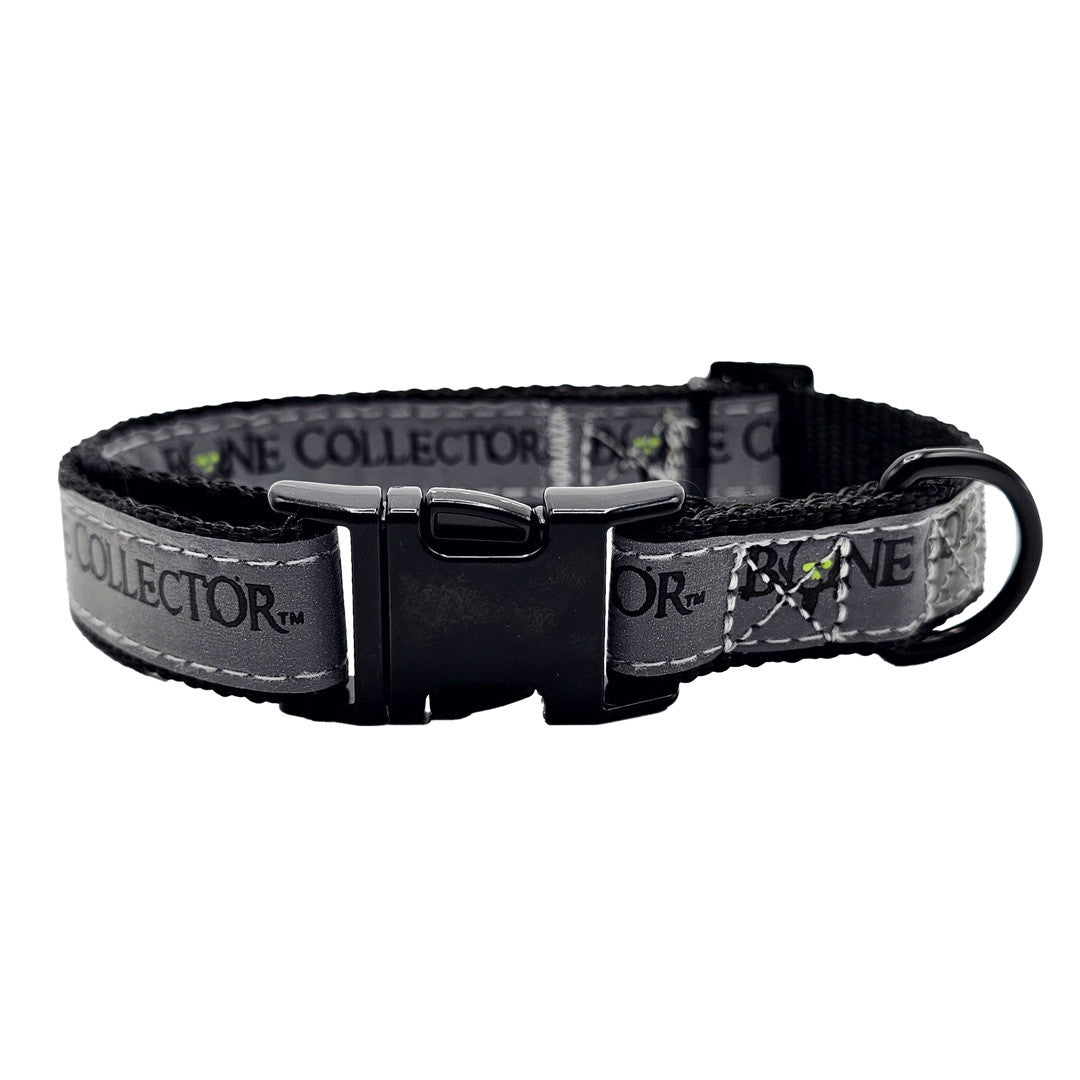 Bone Collector Reflective Pet Collar