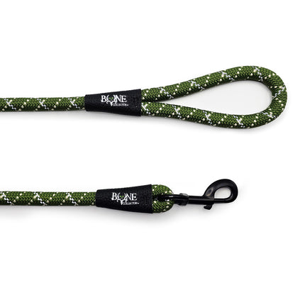 Bone Collector Reflective Braided Leash
