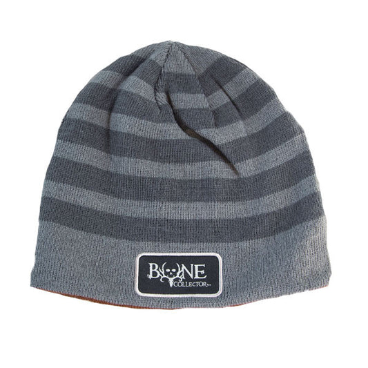 Acrylic Stripes Reversible Beanie
