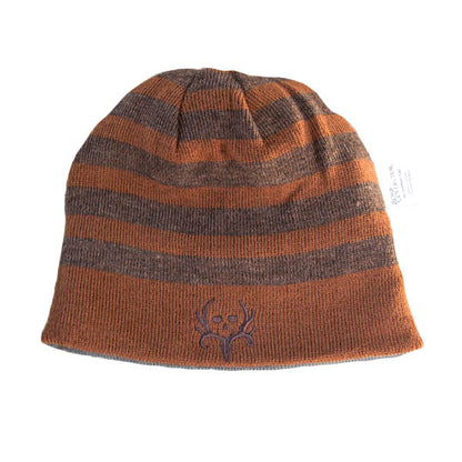 Acrylic Stripes Reversible Beanie