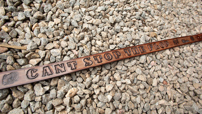 Bone Collector Can't Stop The Flop Adult Leather Belt