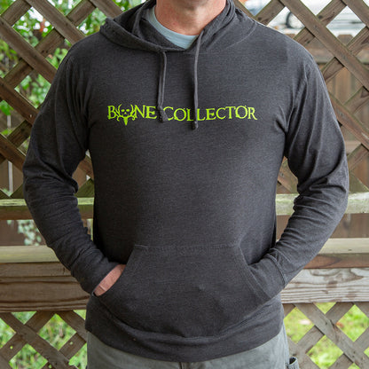 Men's BC Black/Charcoal Scripted LTWT Hoodie