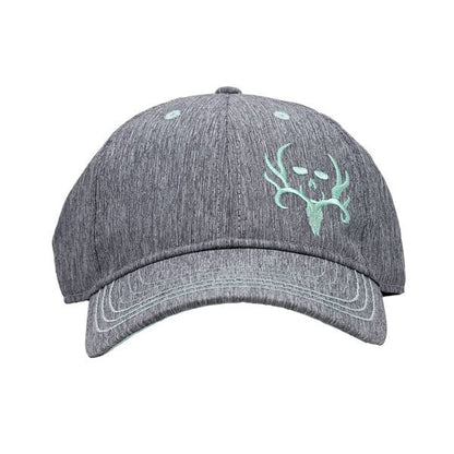 BC Heather Grey/Aqua Teal Performance Hat