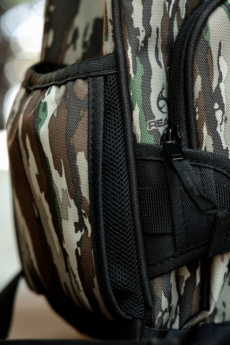 BC Raskulls Realtree Original Camo Backpack side pouch