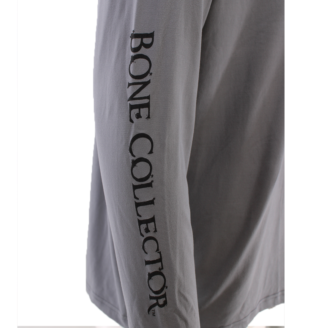 Bone Collector Long Sleeve Performance Shirt - Cool Gray