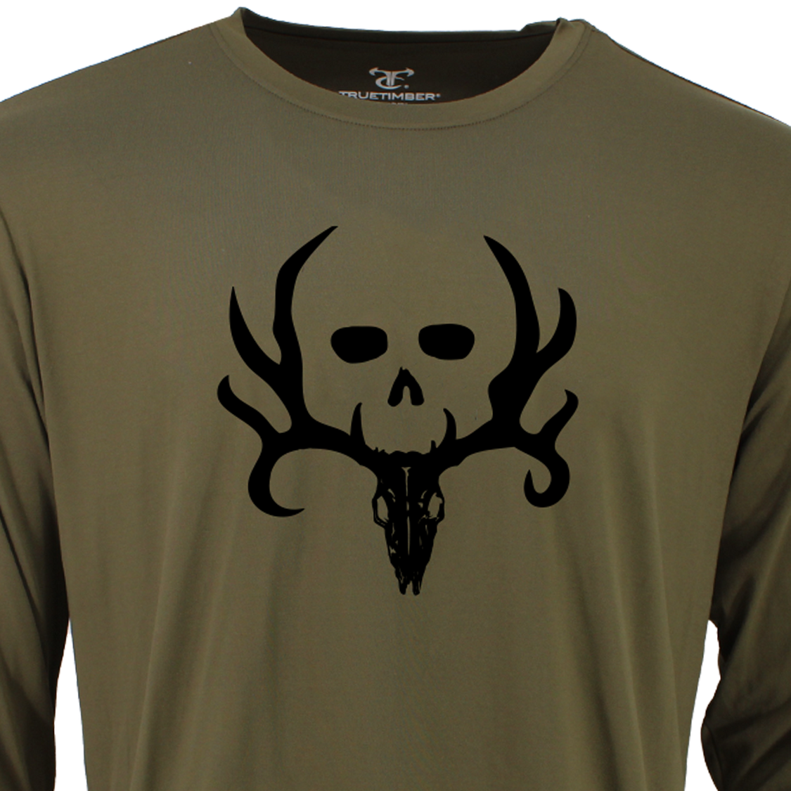 Bone Collector Long Sleeve Performance Shirt - Olive Night