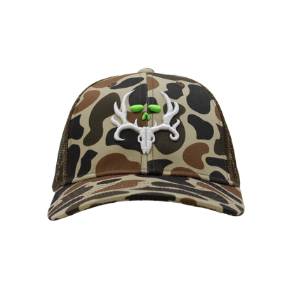 Bone Collector Mesh Back Cap - Brown Camo