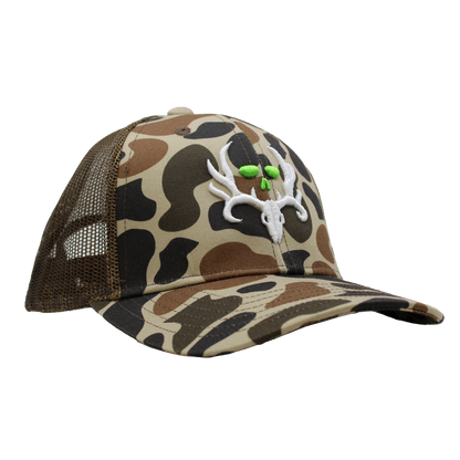 Bone Collector Mesh Back Cap - Brown Camo