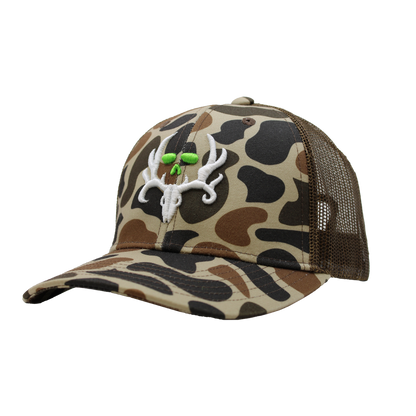 Bone Collector Mesh Back Cap - Brown Camo