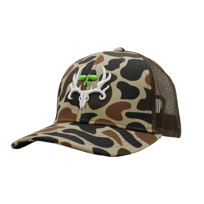 Bone Collector Mesh Back Cap - Brown Camo