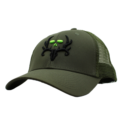 Bone Collector Mesh Back Cap - Olive