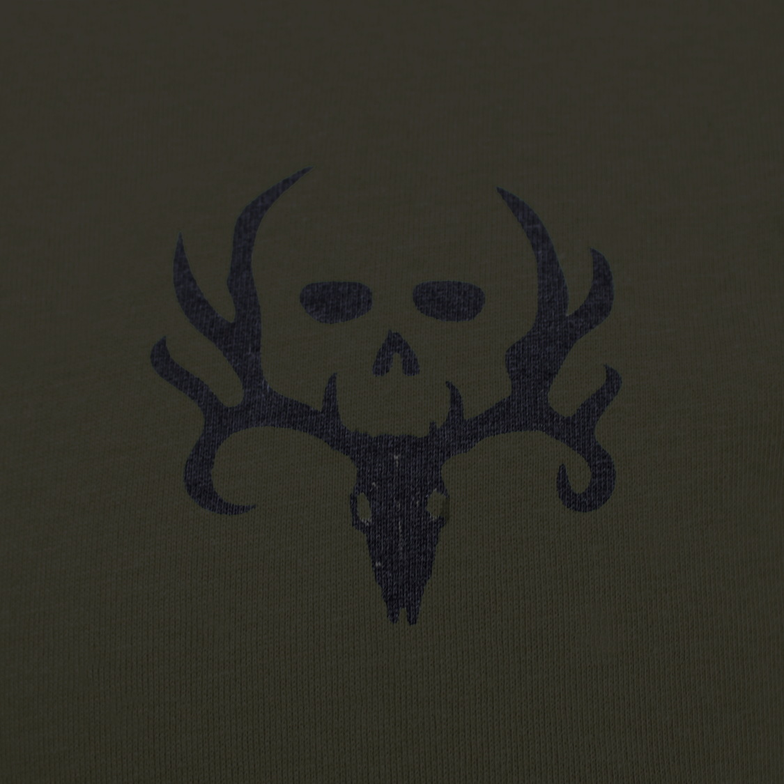 Bone Collector Short Sleeve Durasoft Flag Tee - Forest Night