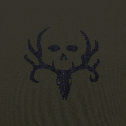 Bone Collector Short Sleeve Durasoft Flag Tee - Forest Night
