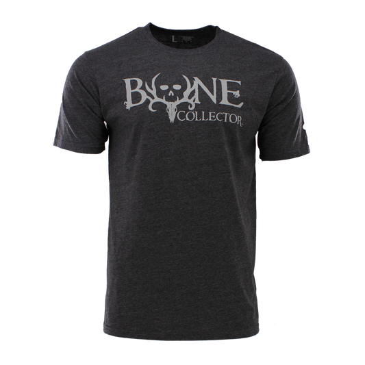 Bone Collector Short Sleeve Durasoft Tee - Charcoal Heather