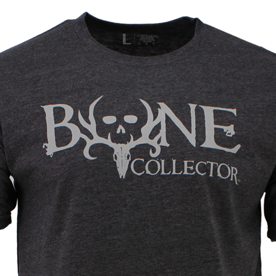 Bone Collector Short Sleeve Durasoft Tee - Charcoal Heather