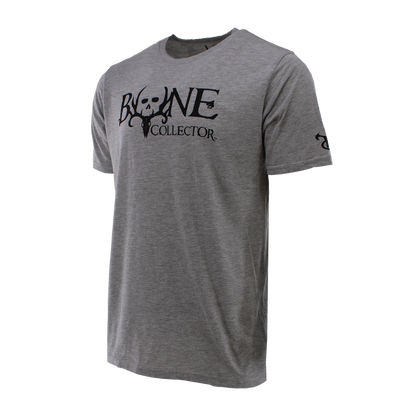 Bone Collector Short Sleeve Durasoft Tee - Heather Gray