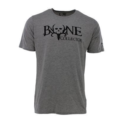 Bone Collector Short Sleeve Durasoft Tee - Heather Gray