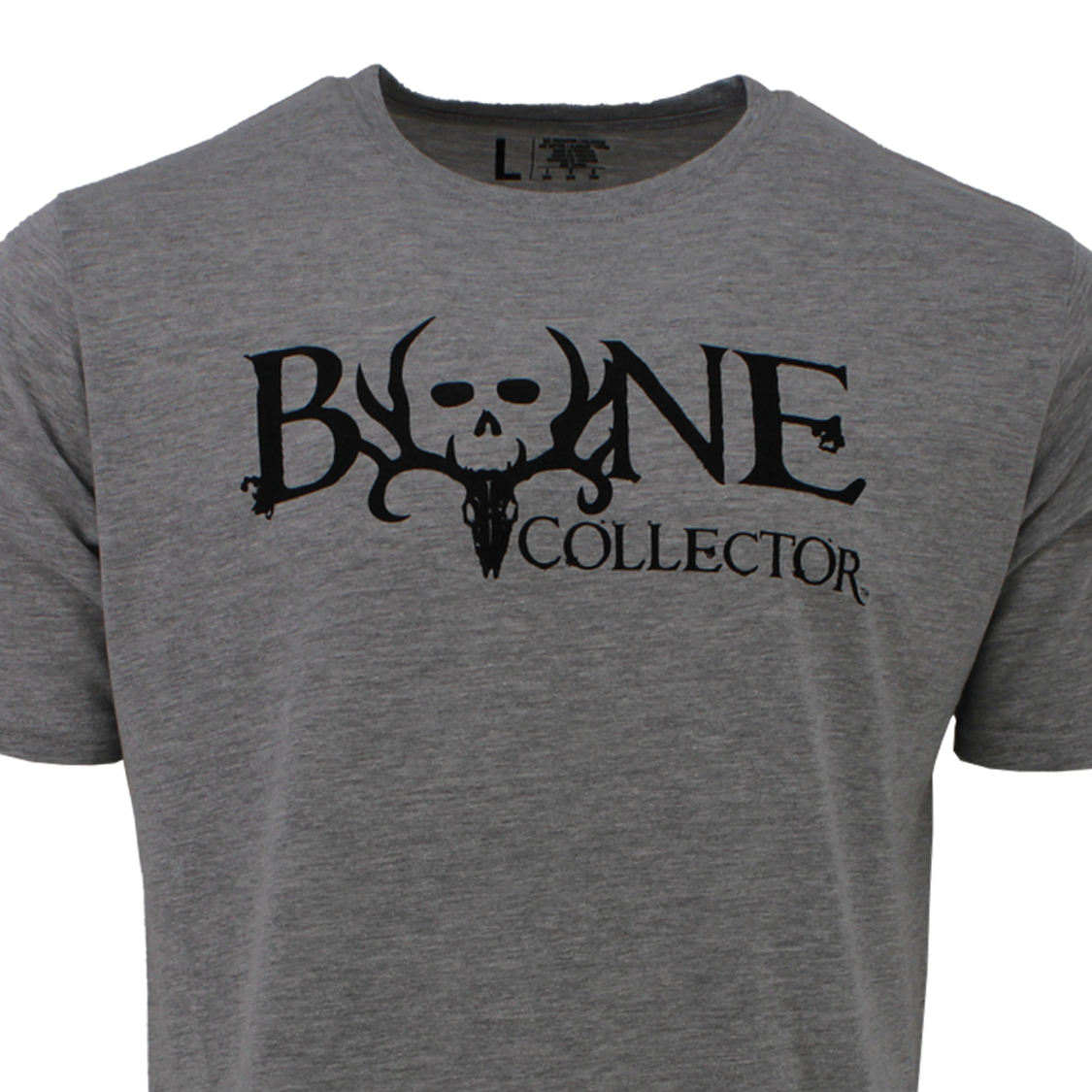 Bone Collector Short Sleeve Durasoft Tee - Heather Gray