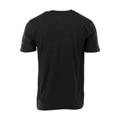Bone Collector Short Sleeve Durasoft Tee with Chest Logo - Charcoal Heather