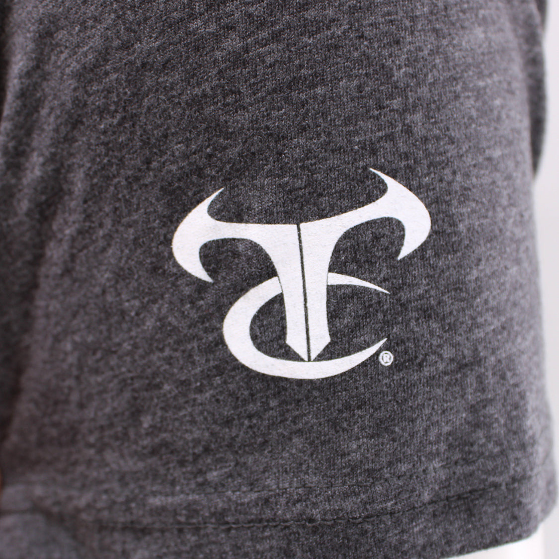 Bone Collector Short Sleeve Durasoft Tee with Chest Logo - Charcoal Heather