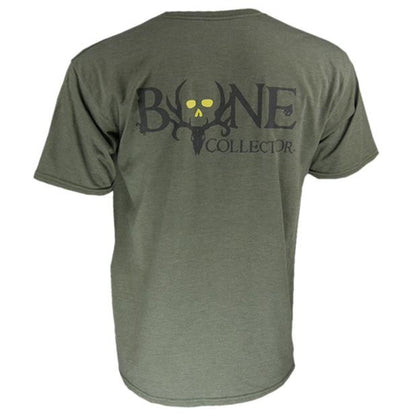 Bone Collector Logo Tee Dark Green