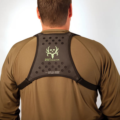 Bone Collector Deluxe Bino Harness Black Clam back