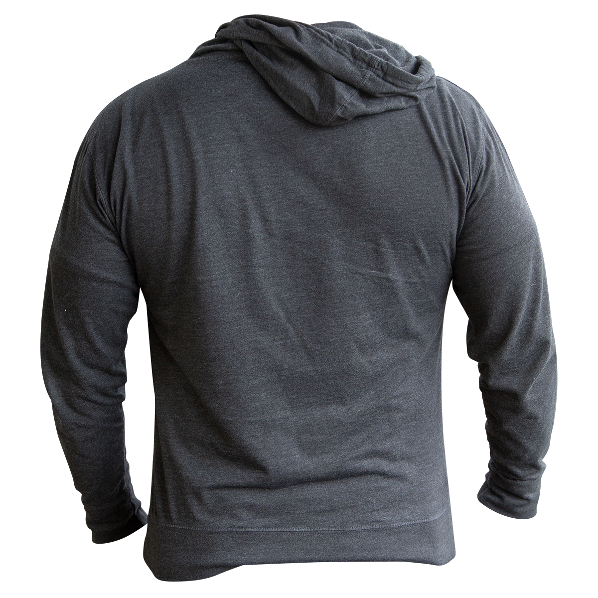 Men's BC Black/Charcoal Scripted LTWT Hoodie