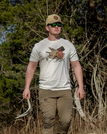 Striker Graphic Tee - Natural Cuttin' Up