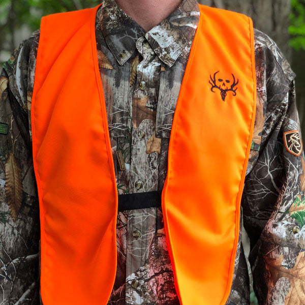 Bone Collector Blaze Orange Hunting Vest