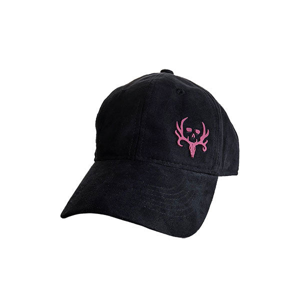 BC Women's Black Suede Cap