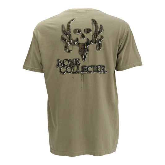 Men's BC Camo Skull Khaki Tee