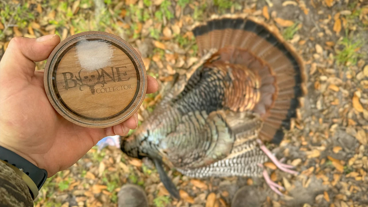 bone collector double cherry turkey pot call cstf