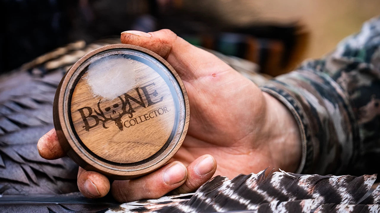 bone collector double cherry turkey pot call