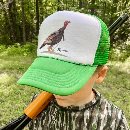 Bc Raskulls Bone Collector Youth Longbeard Hat | Rugged Sun Protection for Young