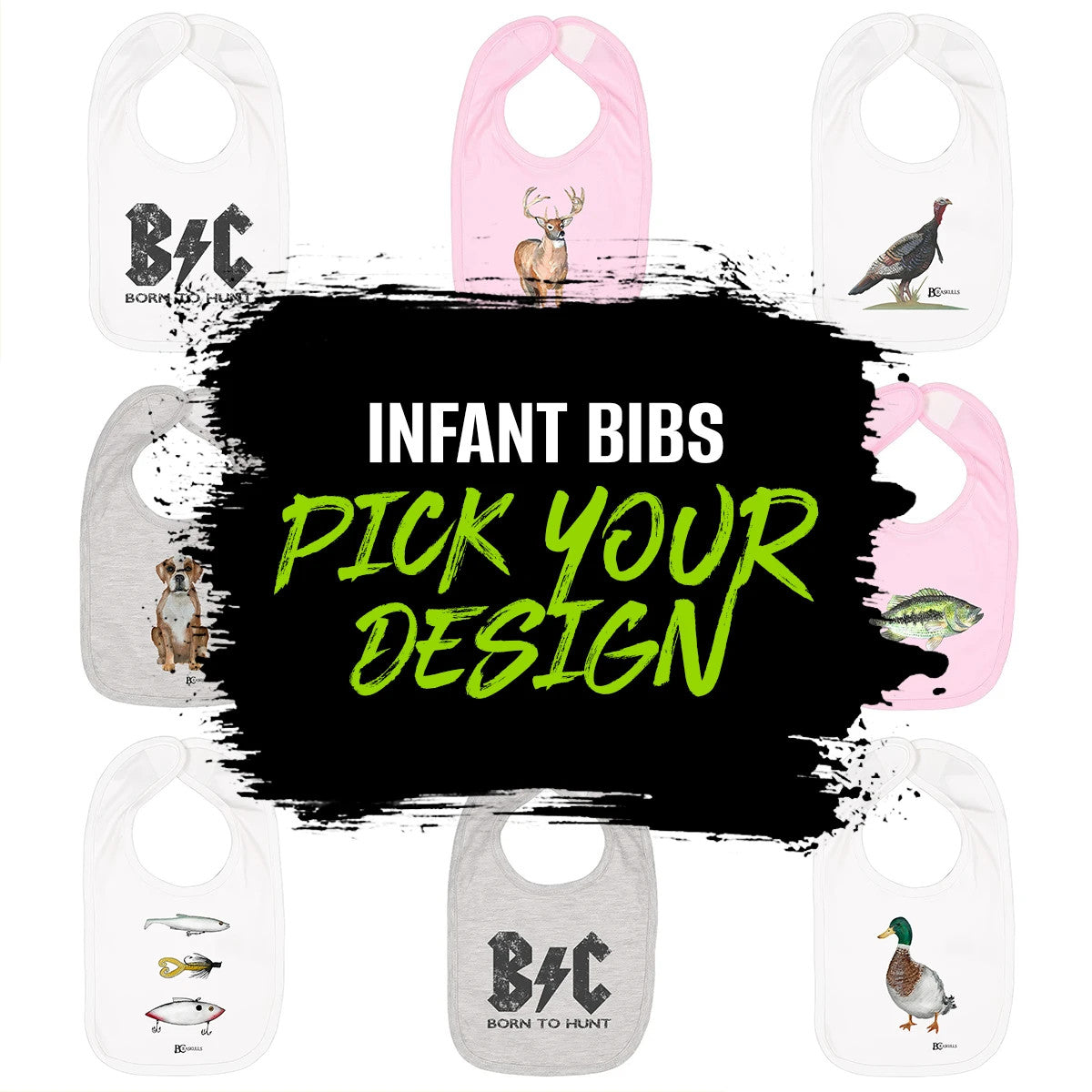 Design Your Own Infant Bibs