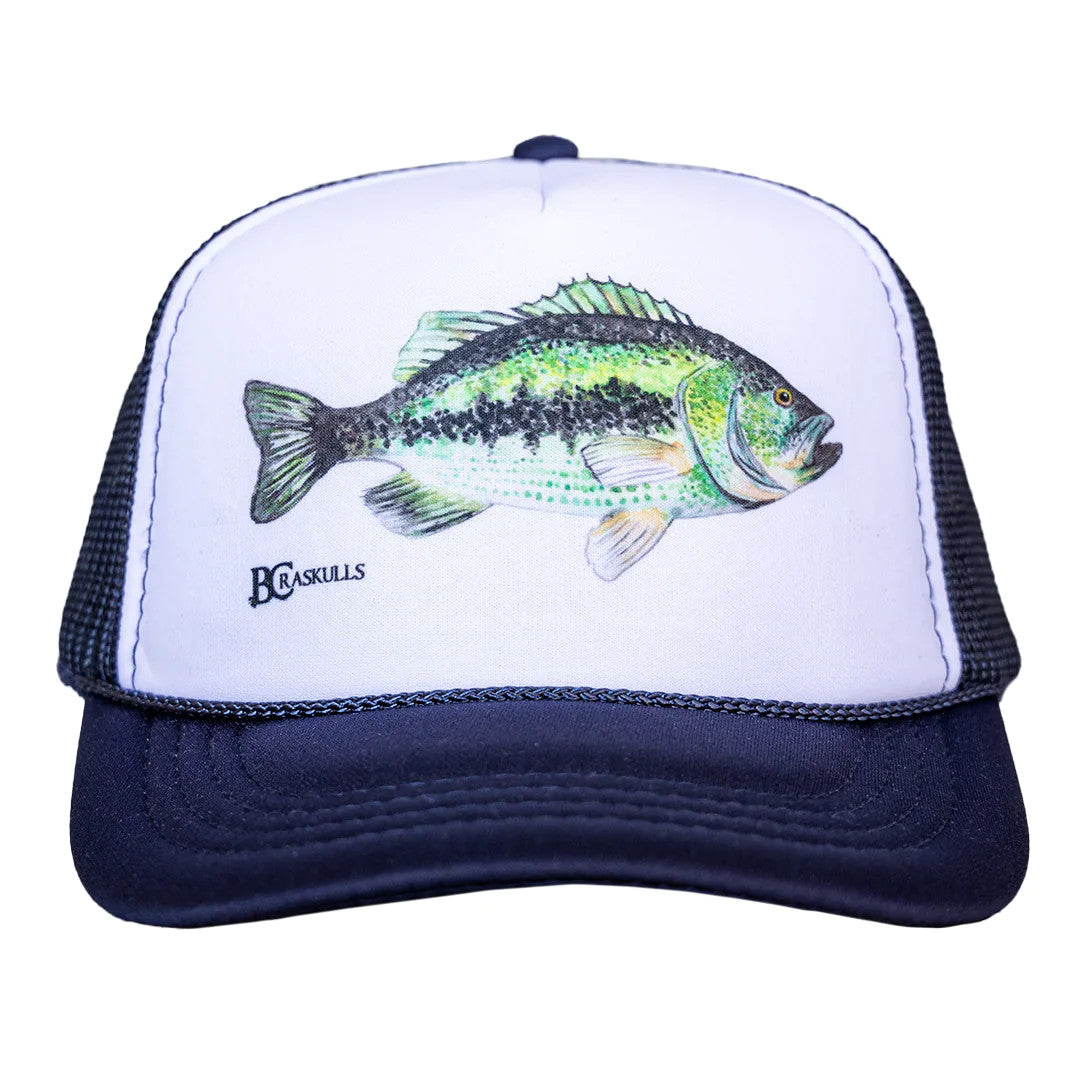 Bc Raskulls Bone Collector Youth Big Bass Hat | Durable Sun Protection for Young