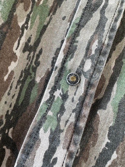 bc raskulls man-child adult twill button-up shirt buttons