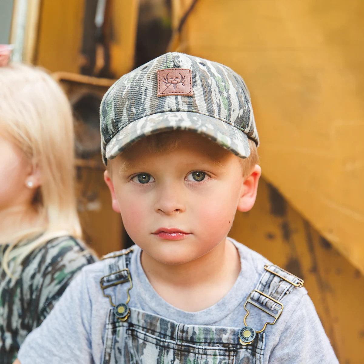 Bc Raskulls Bone Collector Toddler Camo Hat | Realtree Original for Young Hunters