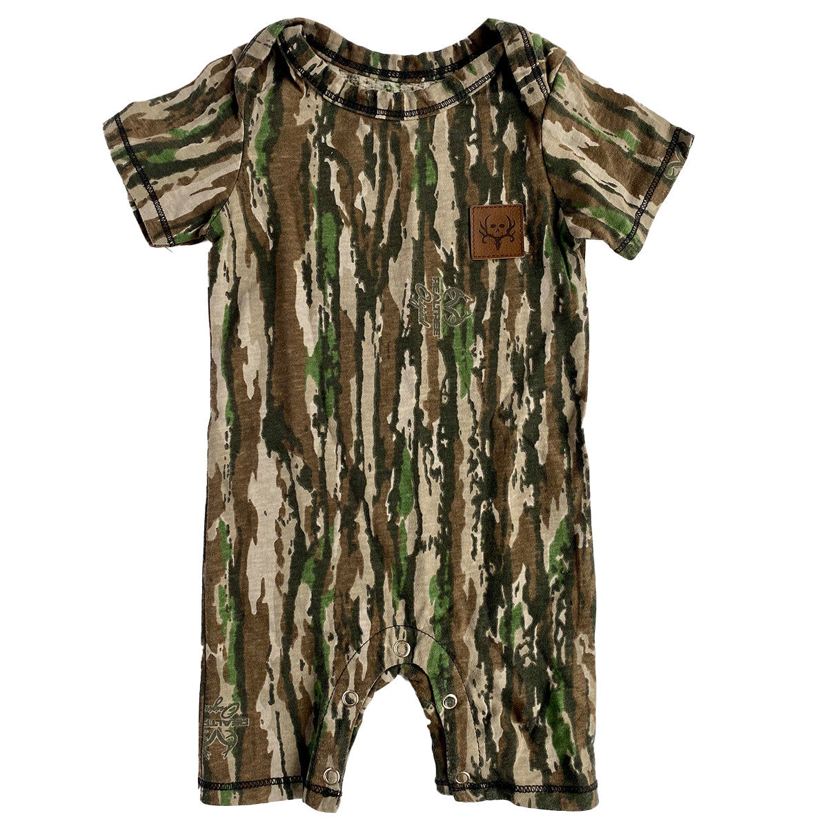 bc raskulls short sleeve romper