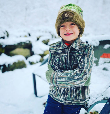 bc raskulls trappers quilted jacket youth keeping child warm and comfortable