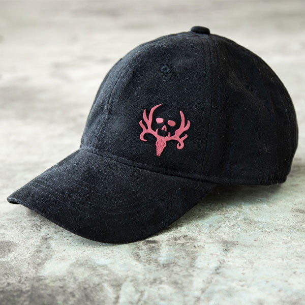 BC Women's Black Suede Cap