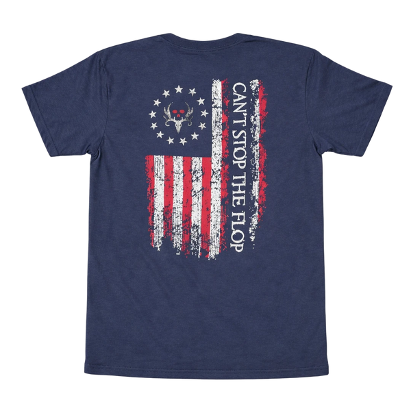 Bone Collector Campaign 2026 Flag Tee – Durable, Breathable Hunting